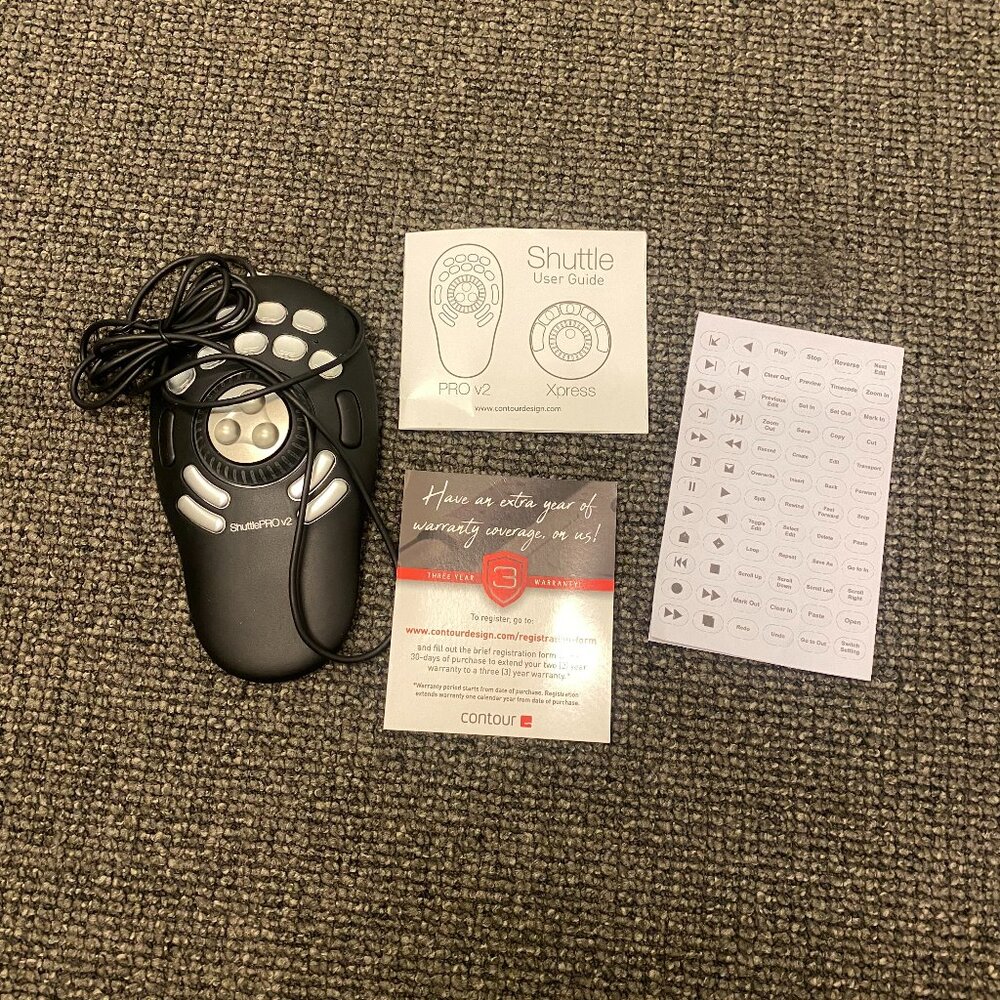 Contour Shuttle PRO v2 / Keyboard Mouse Hub, Perfect Condition / USB Connection